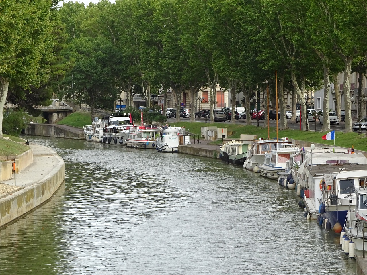 channel narbonne water free photo