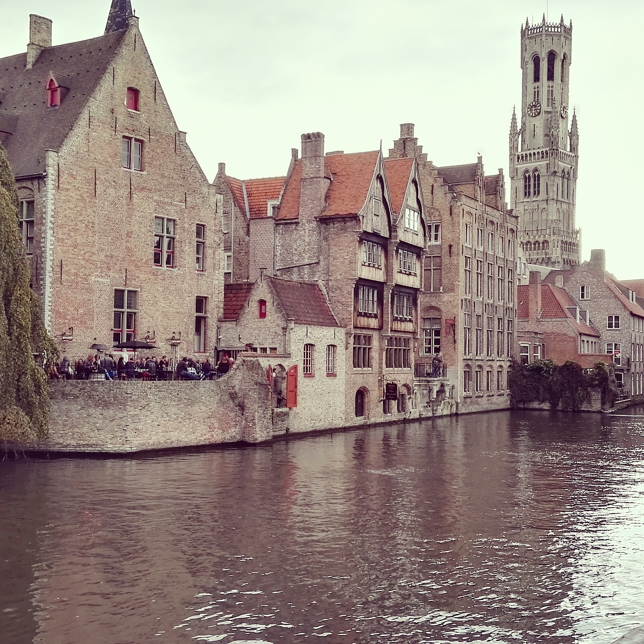 channel bruges river free photo