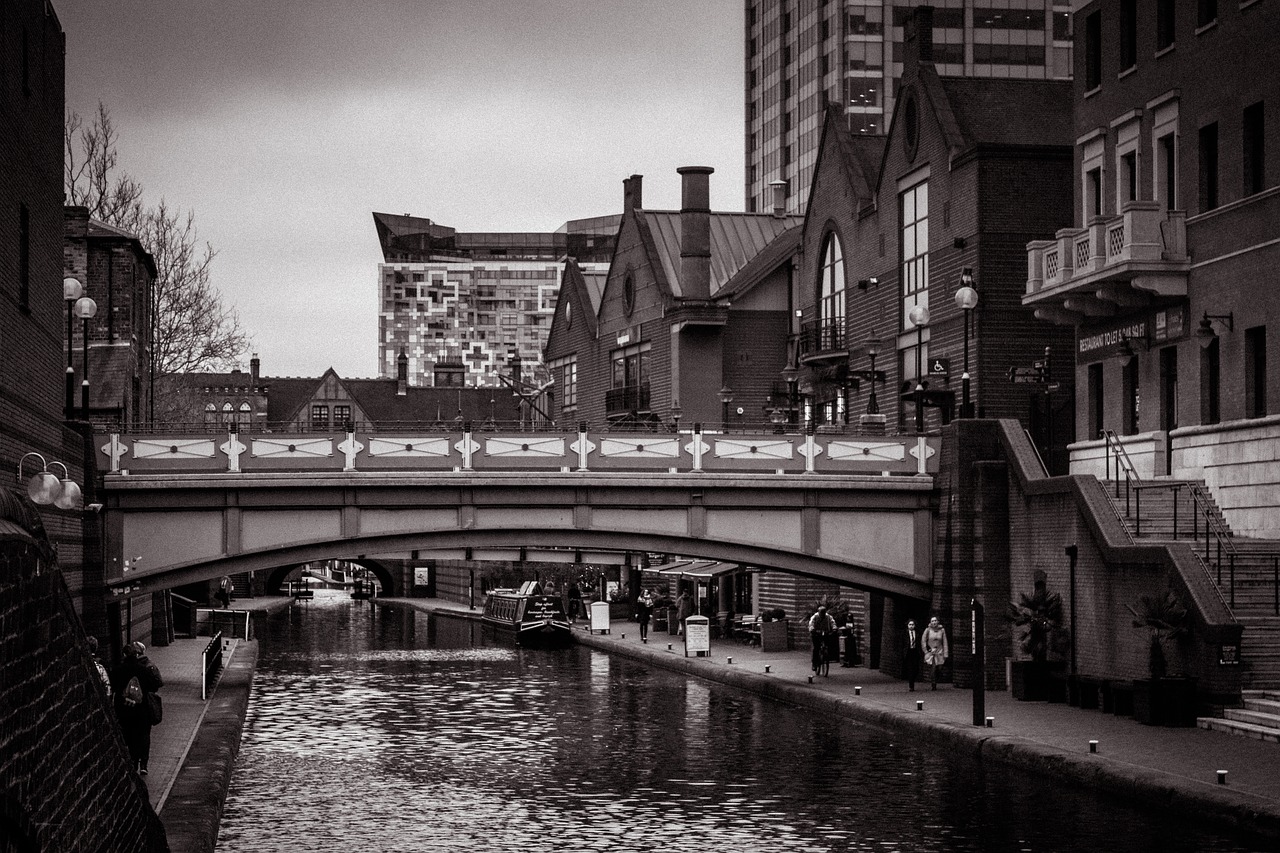 channels birmingham river free photo