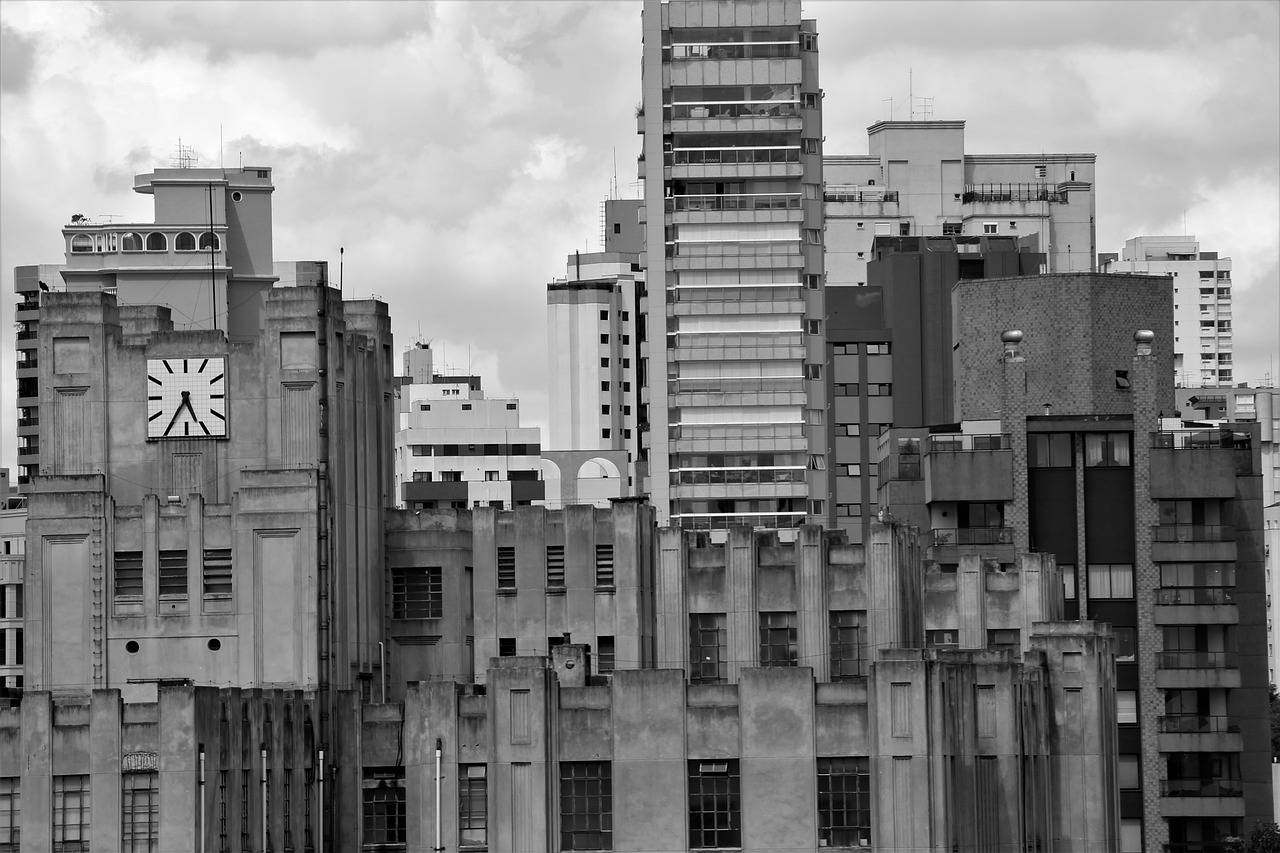 chaos  buildings  city free photo