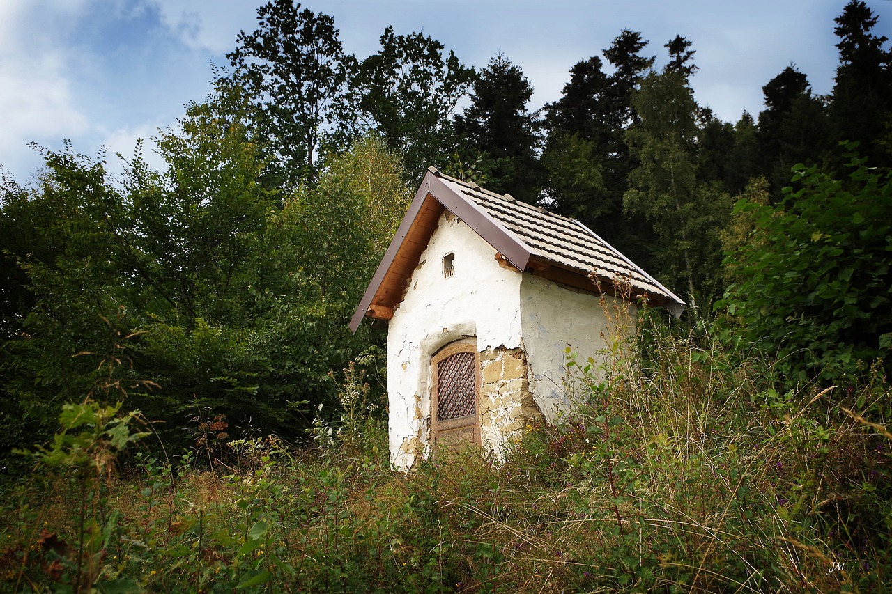 chapel monument forest free photo