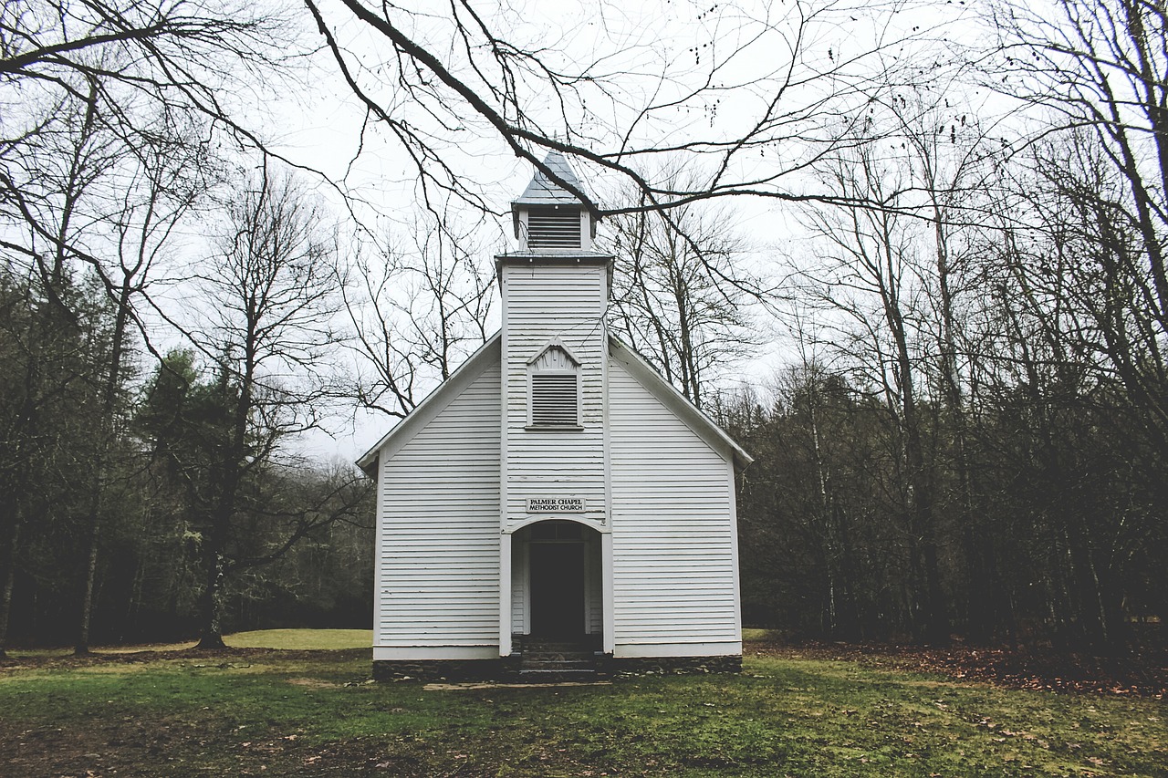 chapel church grass free photo