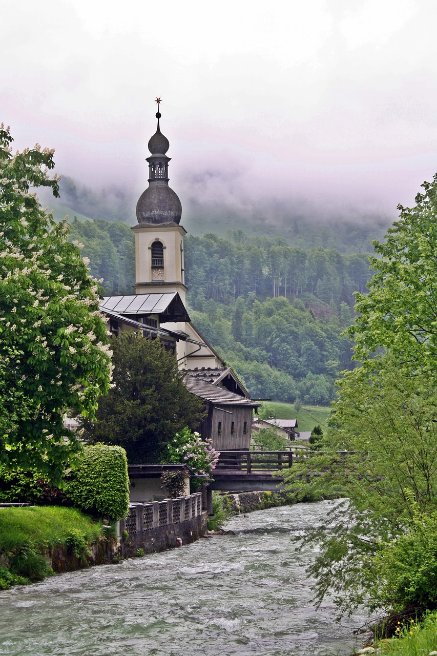 chapel berchtesgadener land upper bavaria free photo