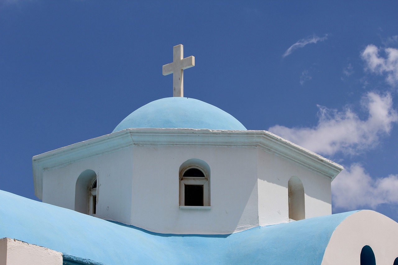 chapel  greece  church free photo