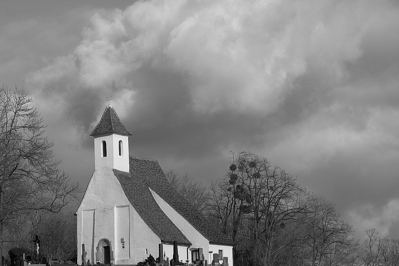 chapel church sky free photo