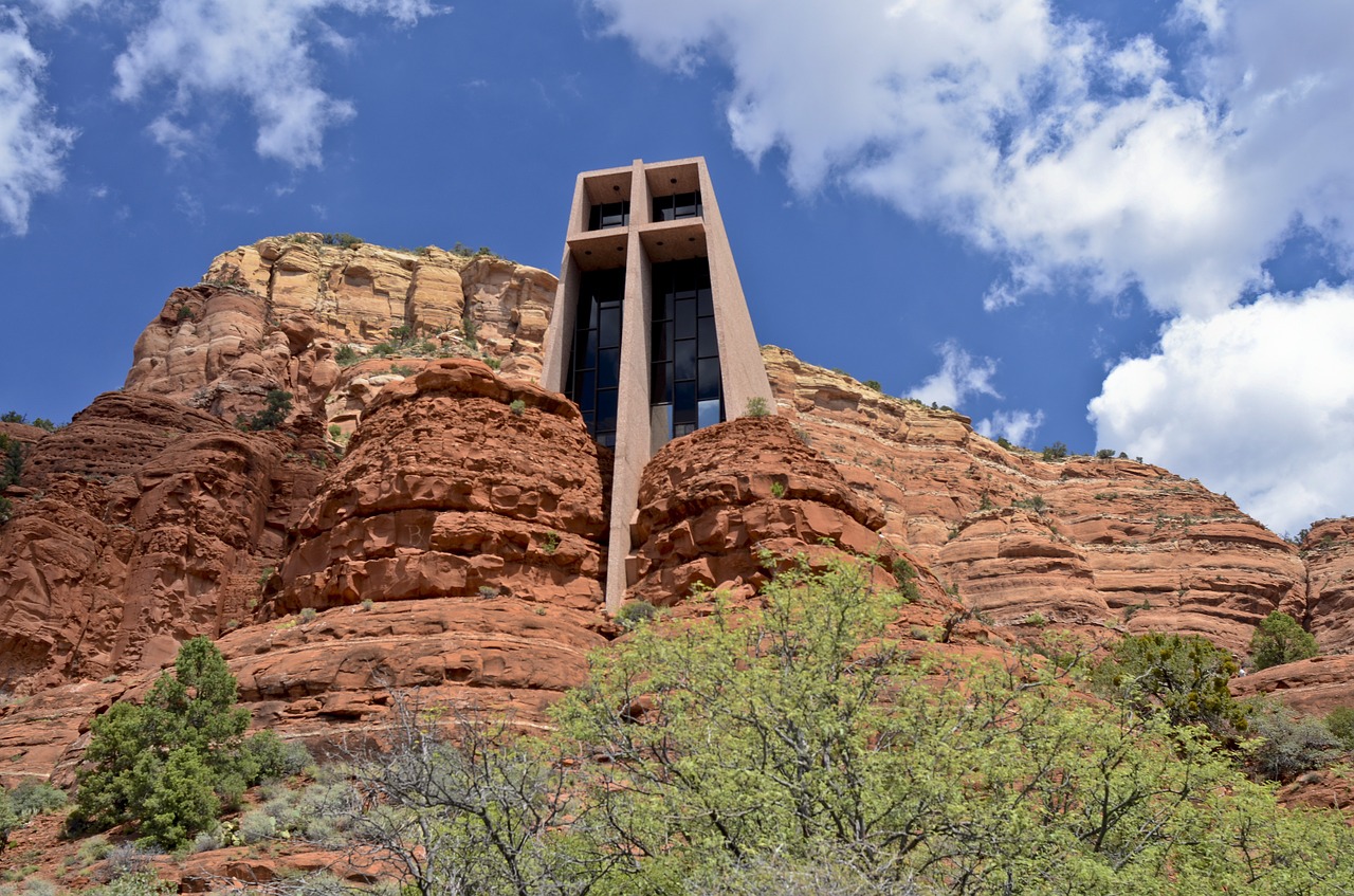 chapel of the holy cross chapel in the rocks arizona chapel free photo