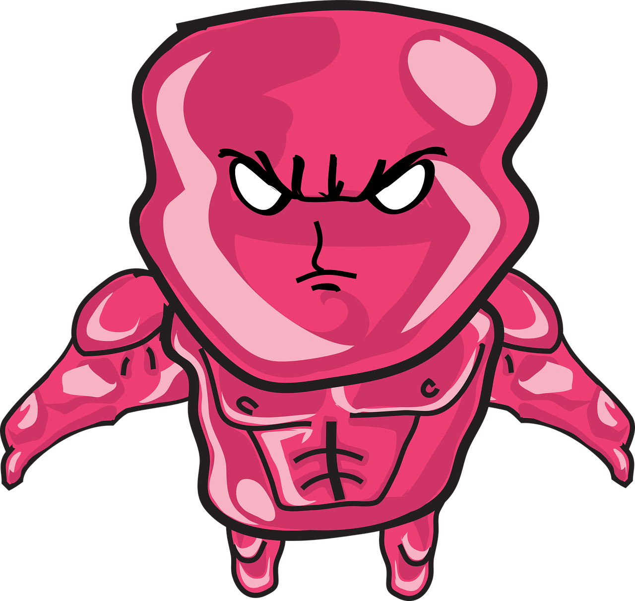 character jelly jelly man free photo