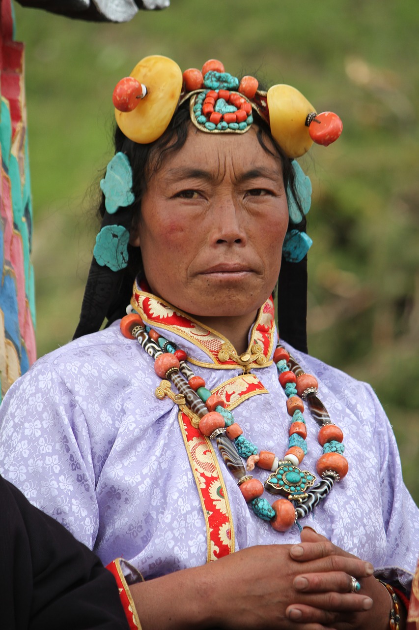 character tibet ethnic ms free photo