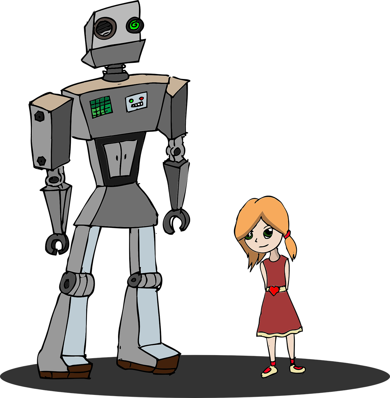 characters test robot free photo
