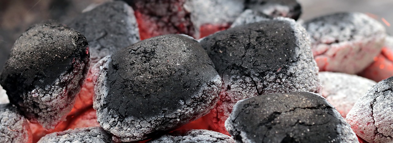 charcoal embers barbecue free photo