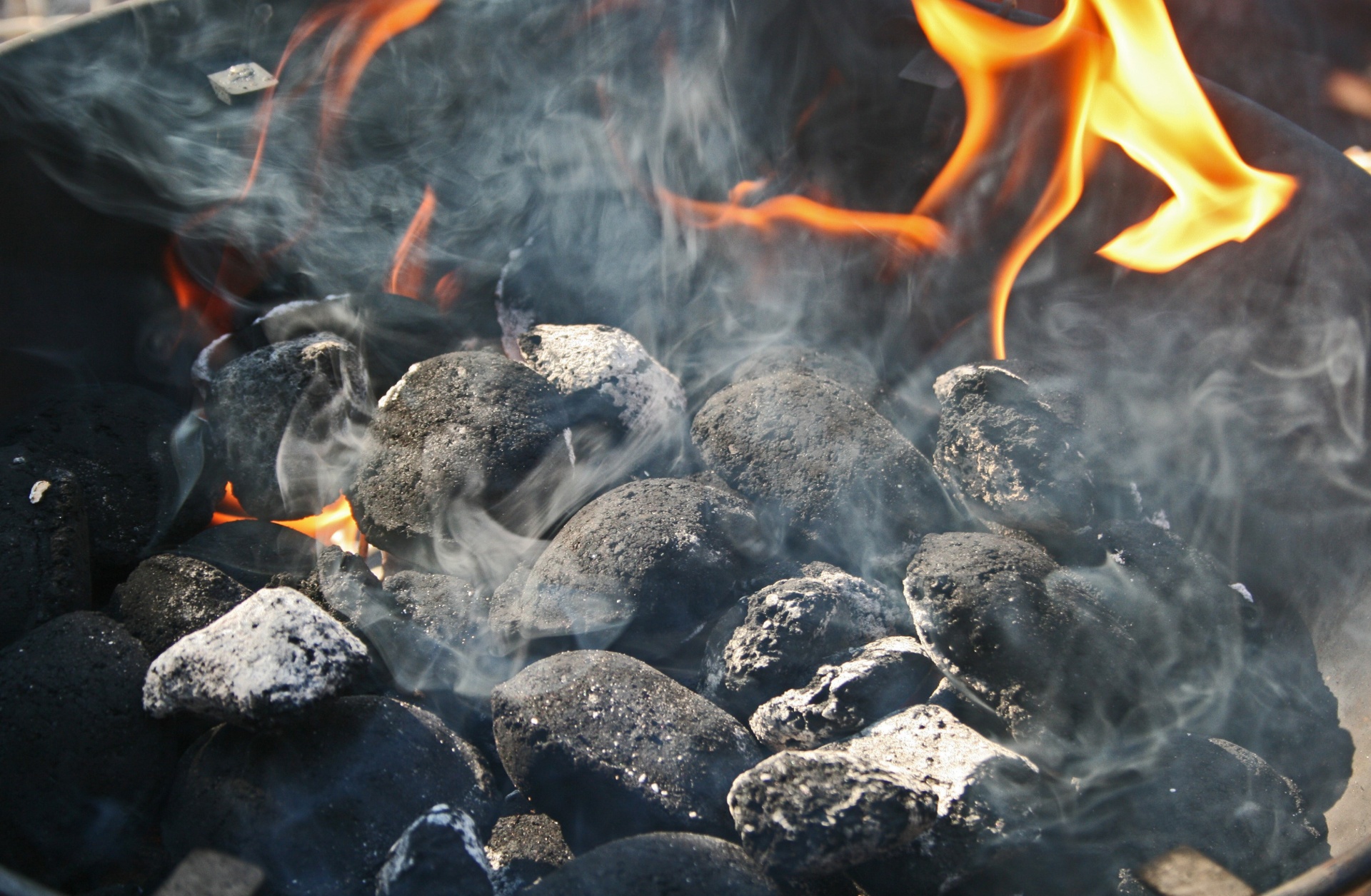 fire coals charcoal free photo