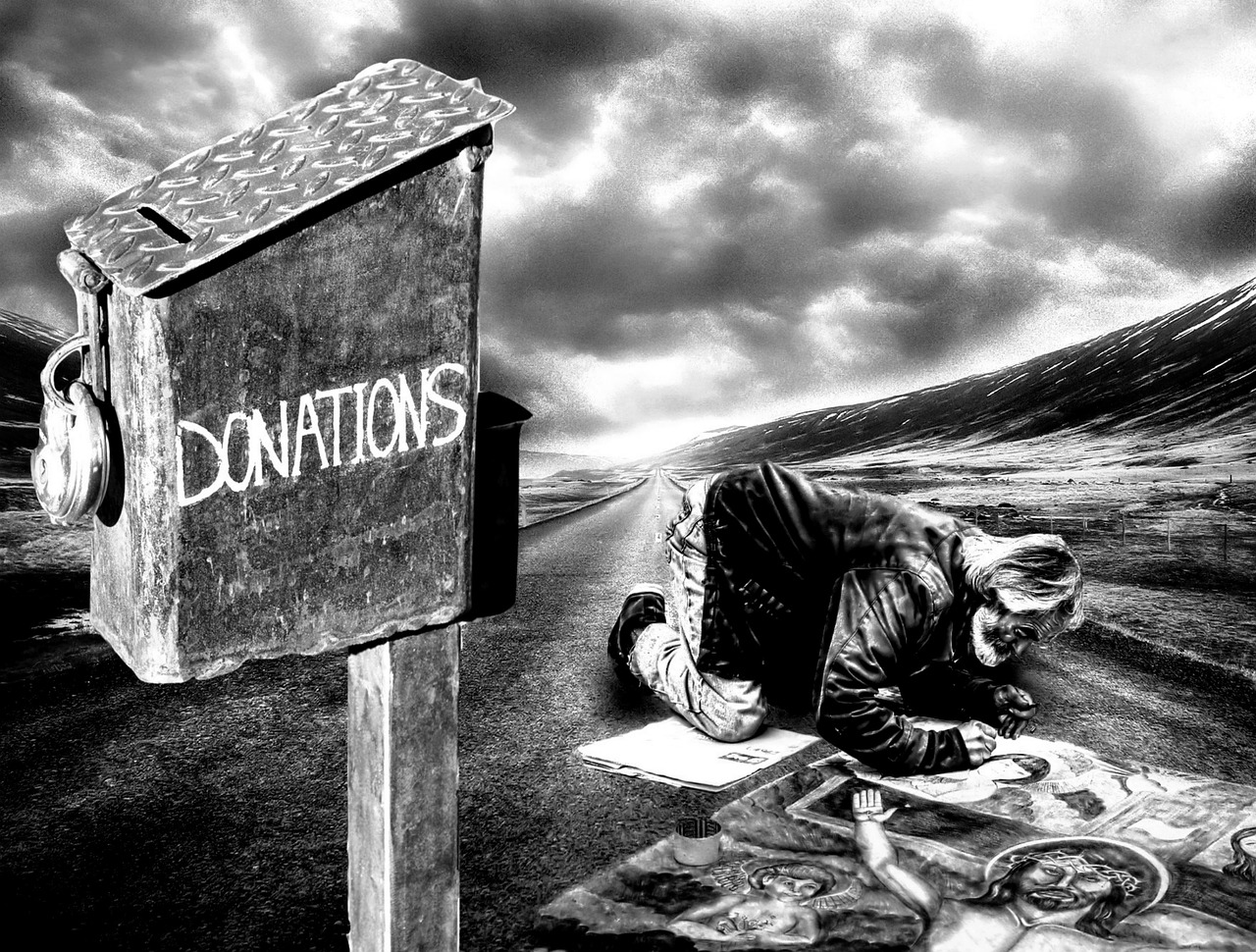 charity donations surreal free photo