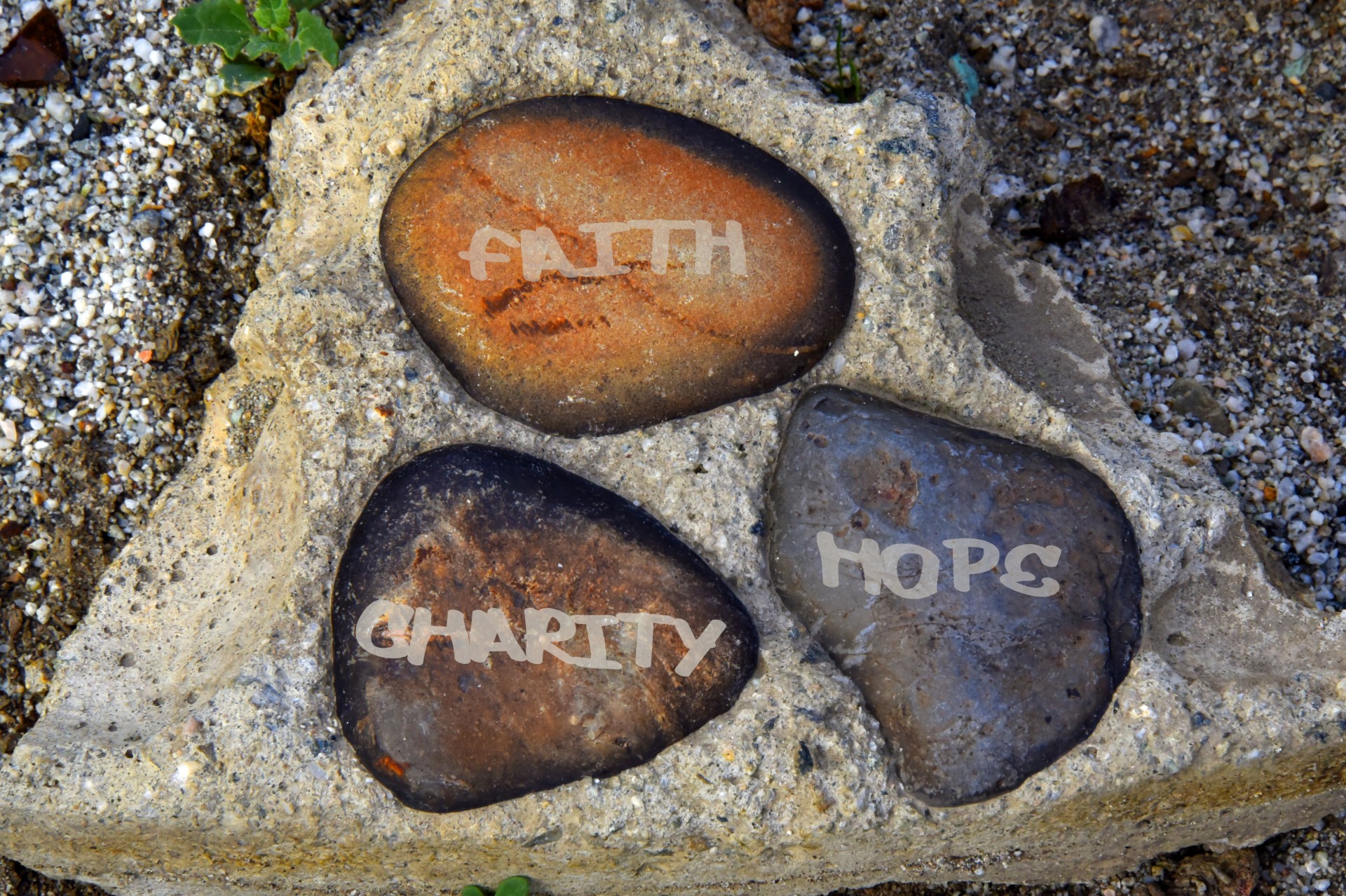 faith hope charity free photo