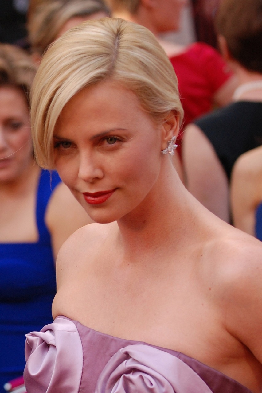 charlize theron actress producer and fashion model free photo
