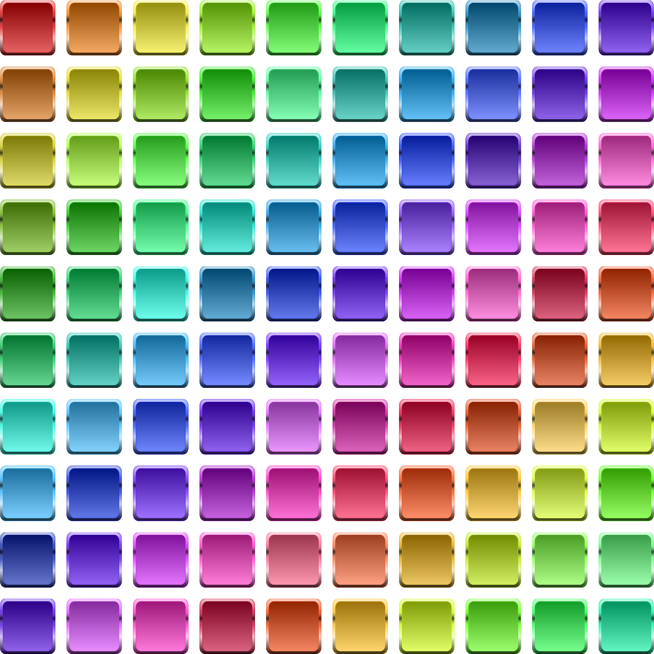 Prismatic Color Chart