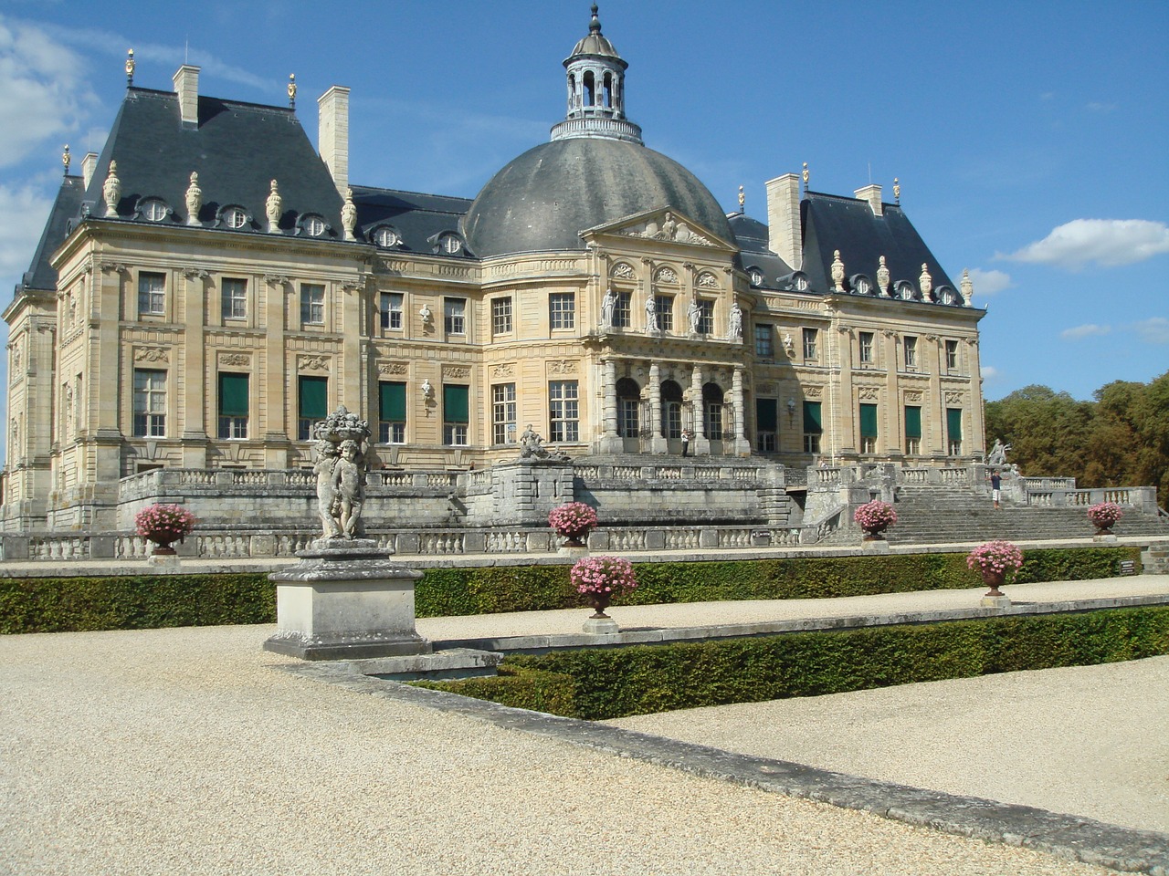 château château de vaux-le-vicomte maincy free photo