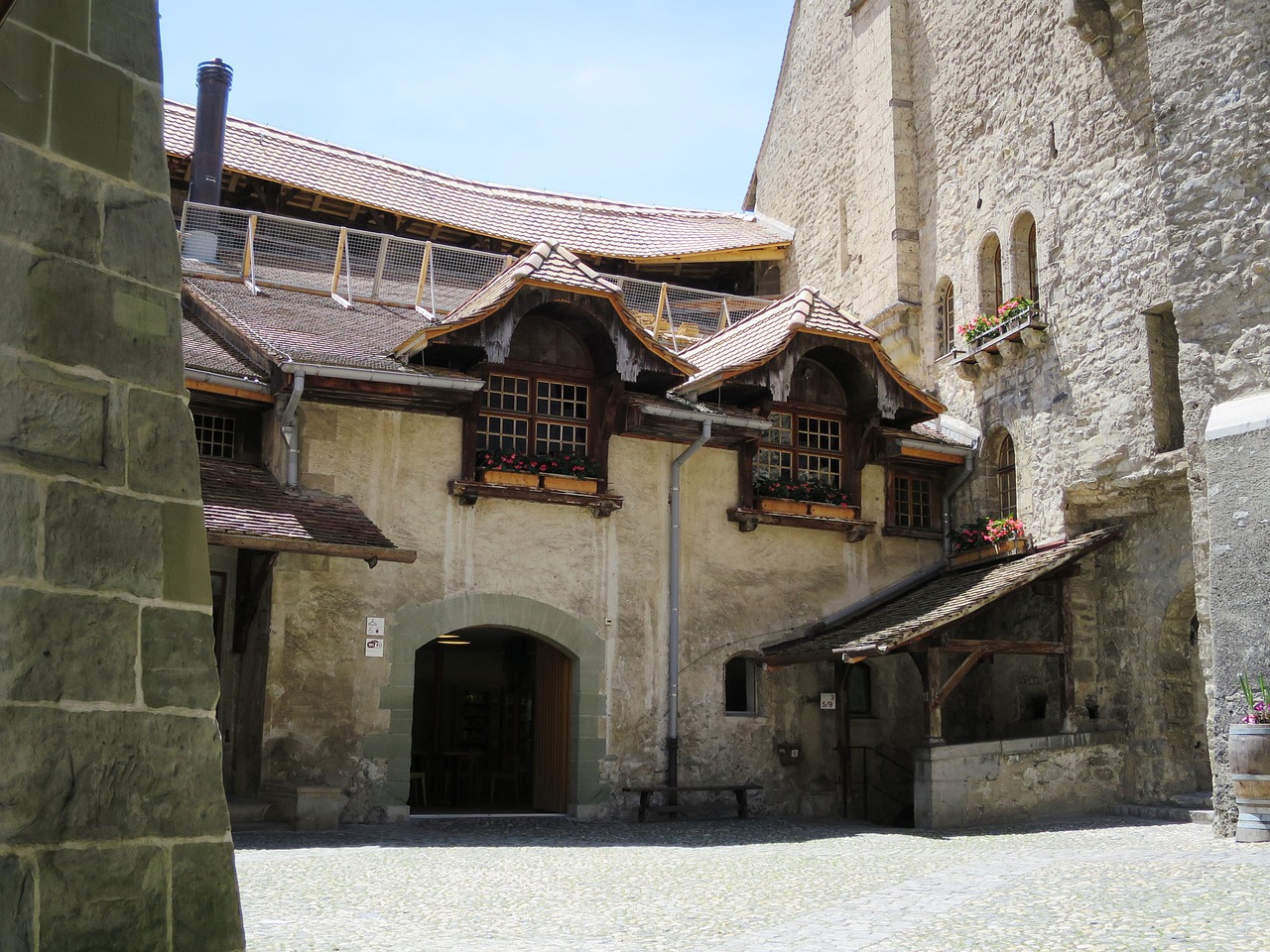 château chillon montreux switzerland free photo