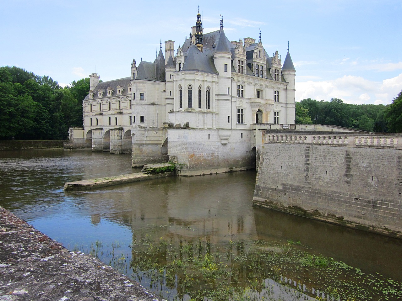 château de chenonceau gothic renaissance free photo