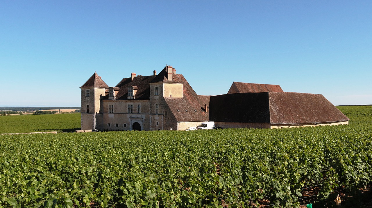 château de clos de vougeot burgundy france free photo