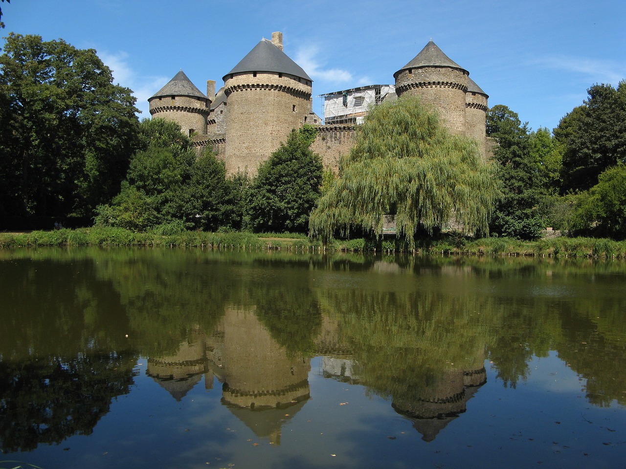 château de lassay mayenne france free photo