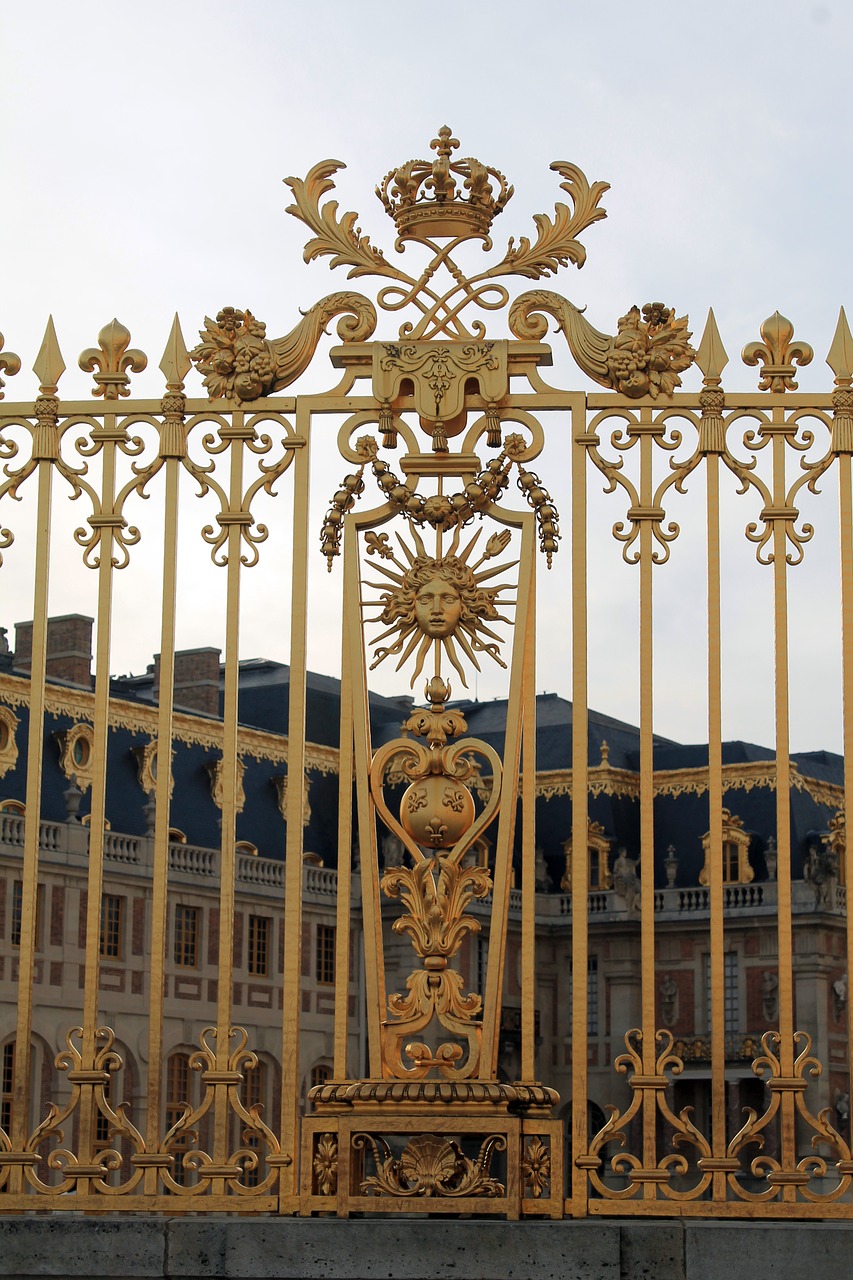 château de versailles france grid free photo