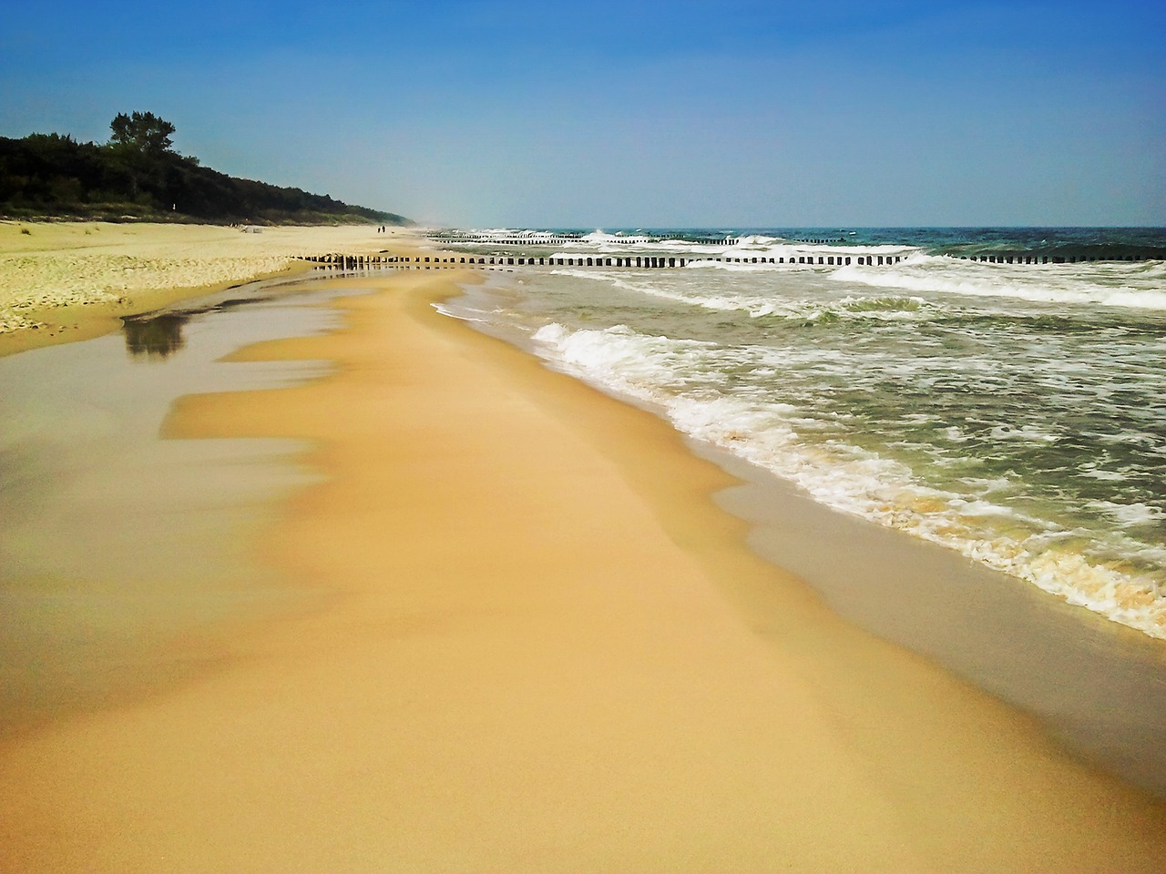 chałupy sea water free photo