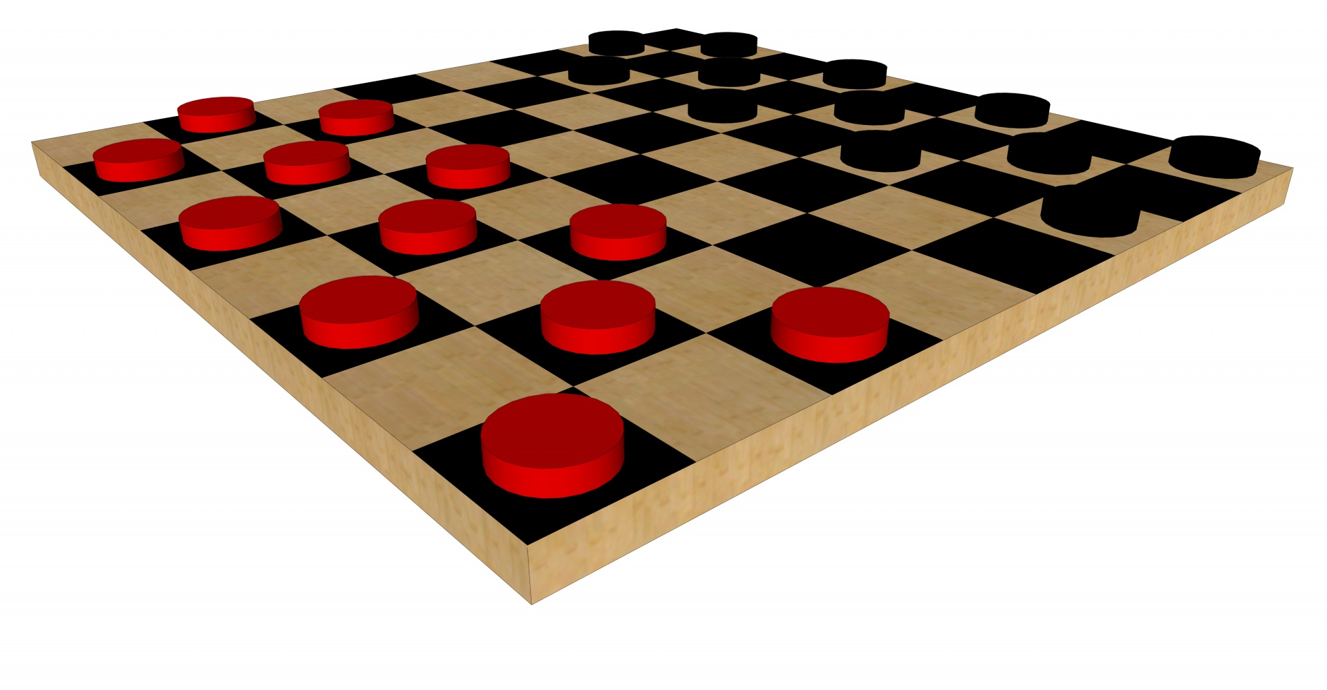 3d,drawing,checker,checkerboard,checker-board,red,black,white,checkers,game,isola...