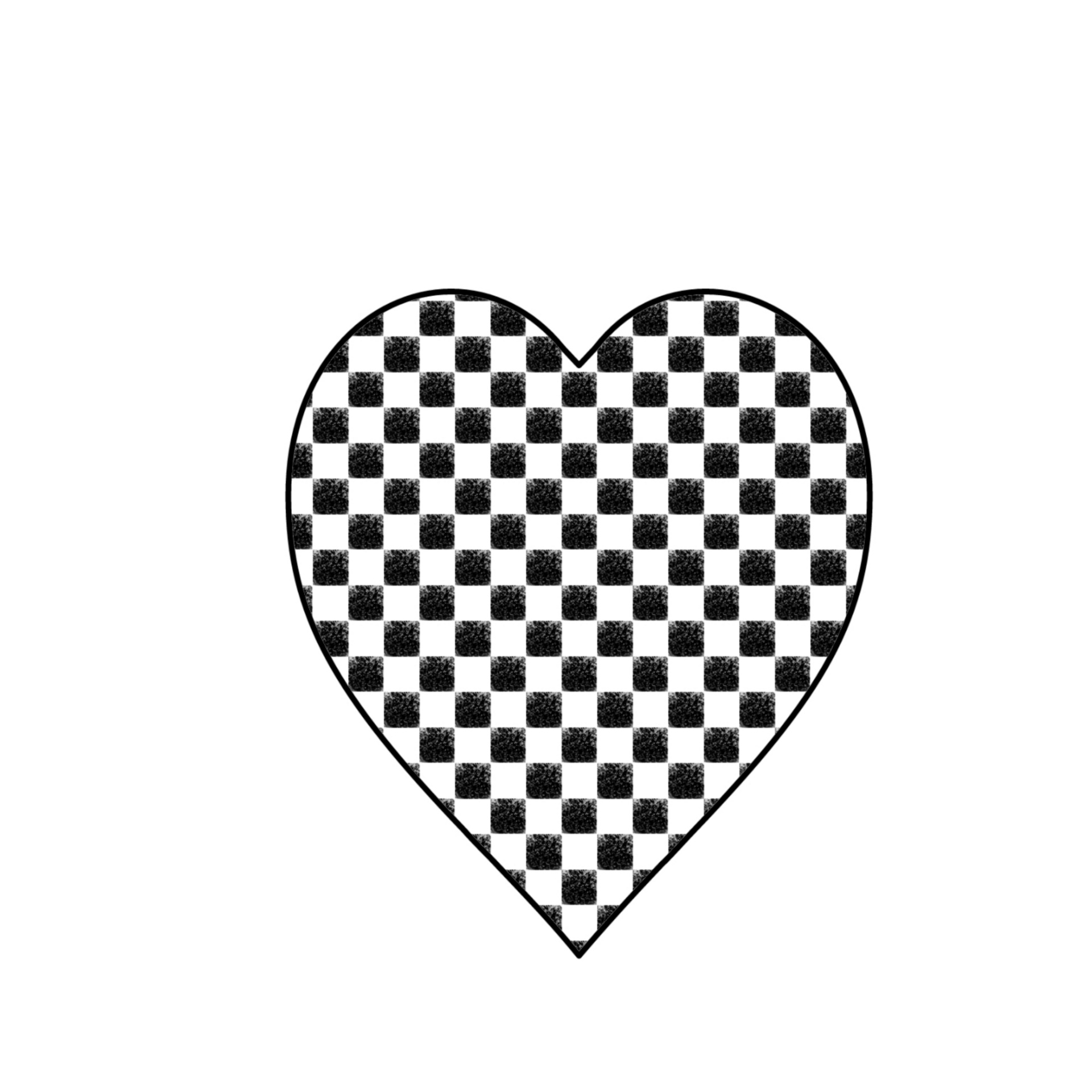 drawing heart shape free photo
