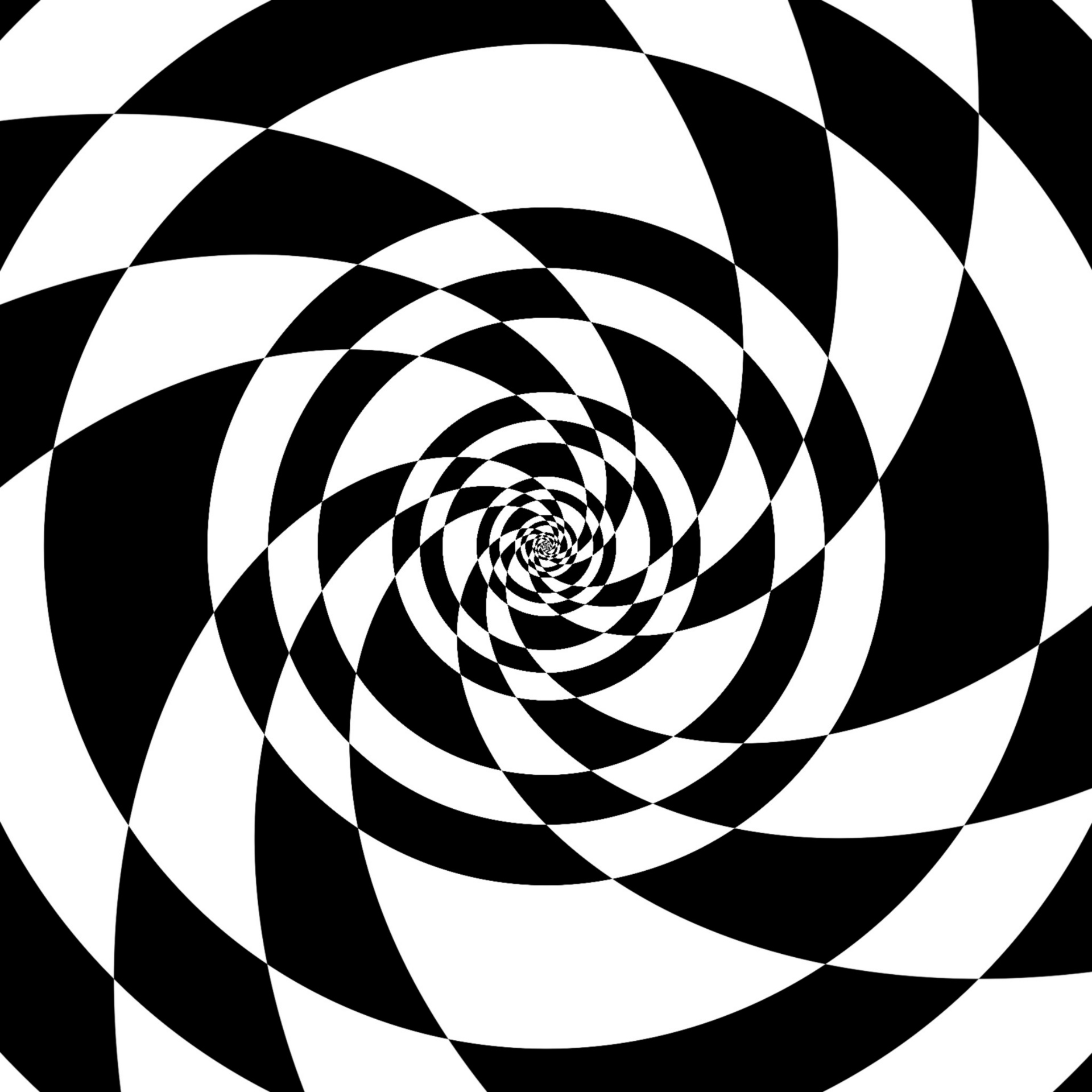 Спираль иллюзия