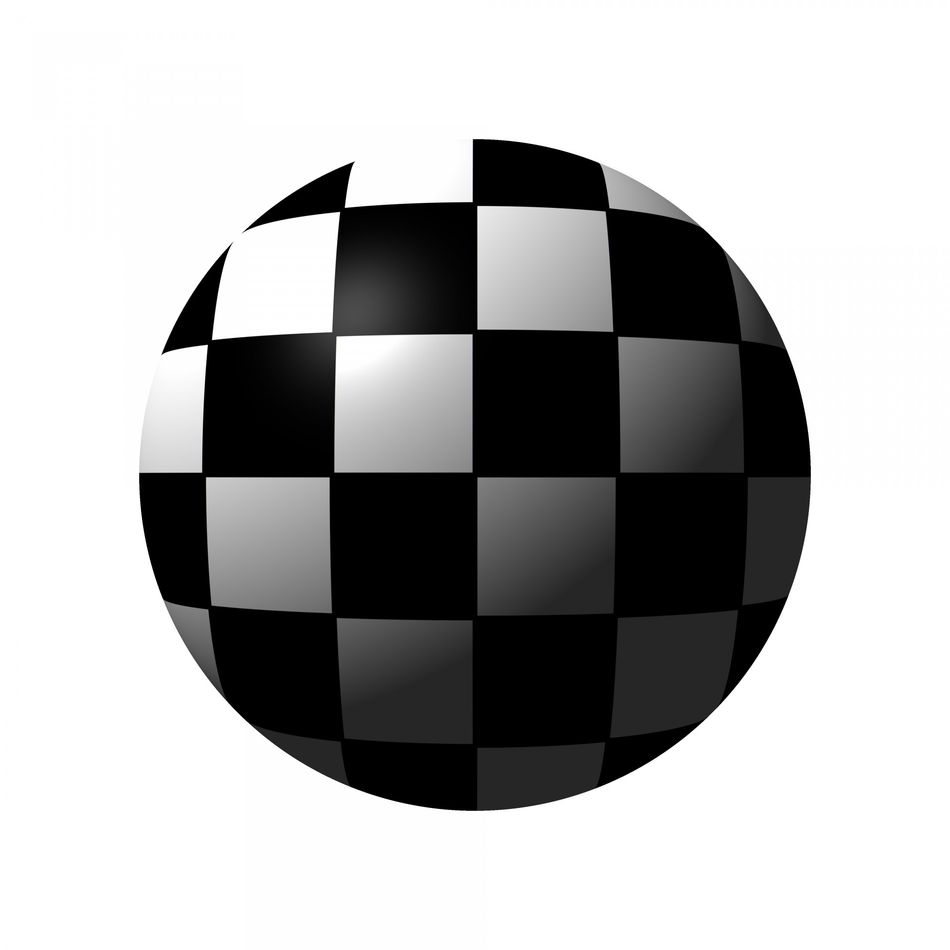 3d checker board ball free photo