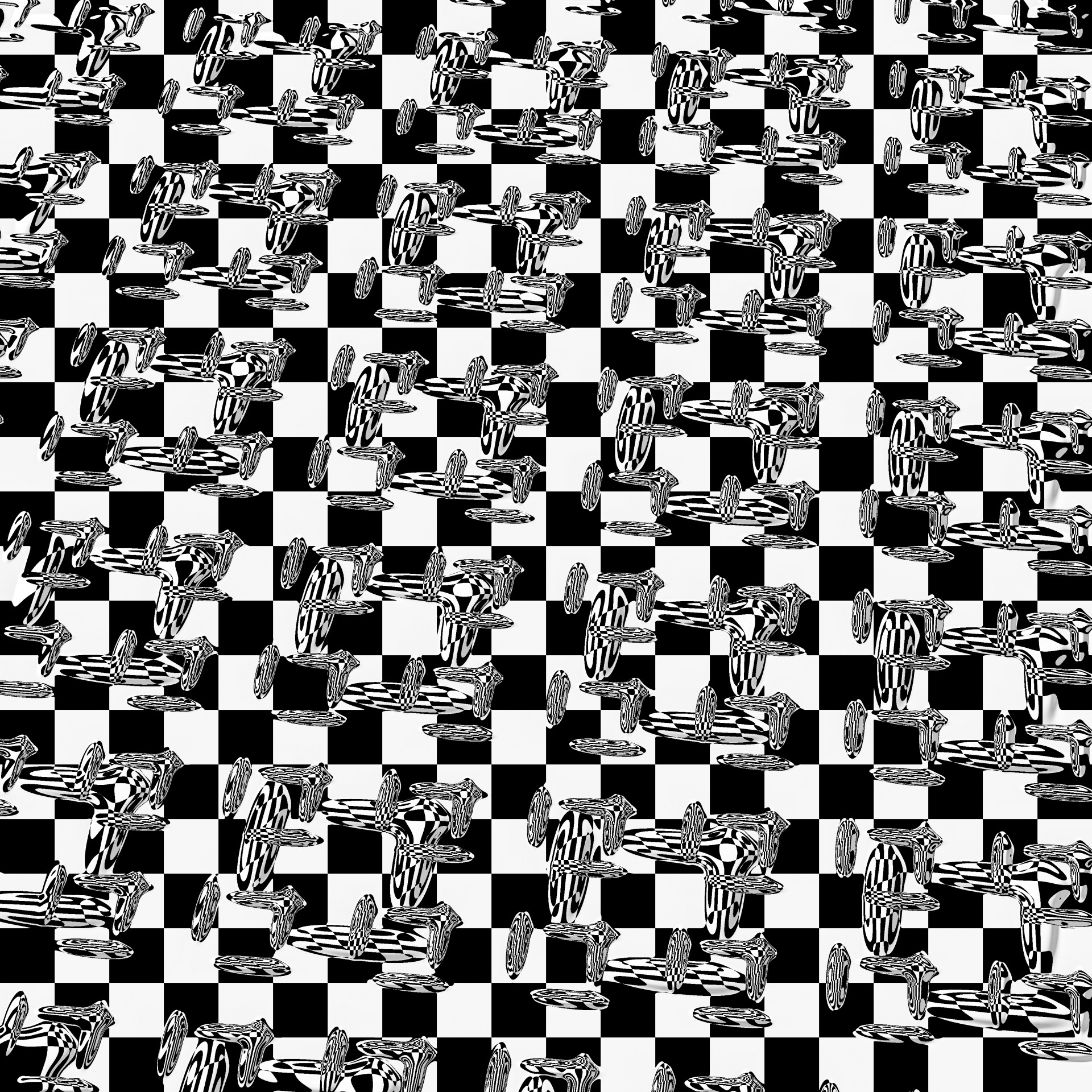 black white tiles free photo