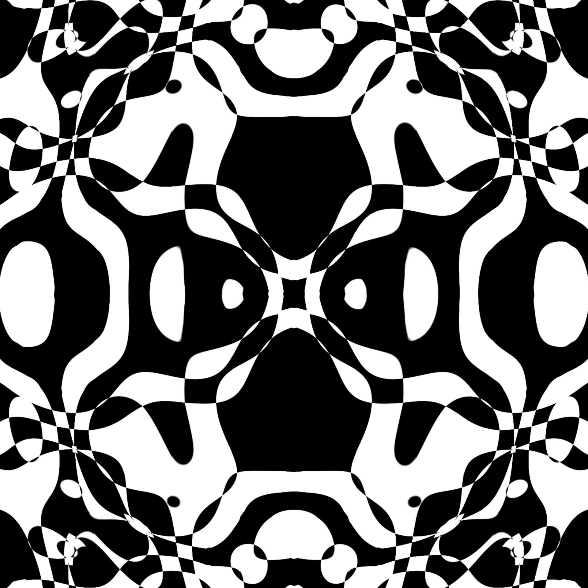 wallpaper checkerboard kaleidoscope free photo