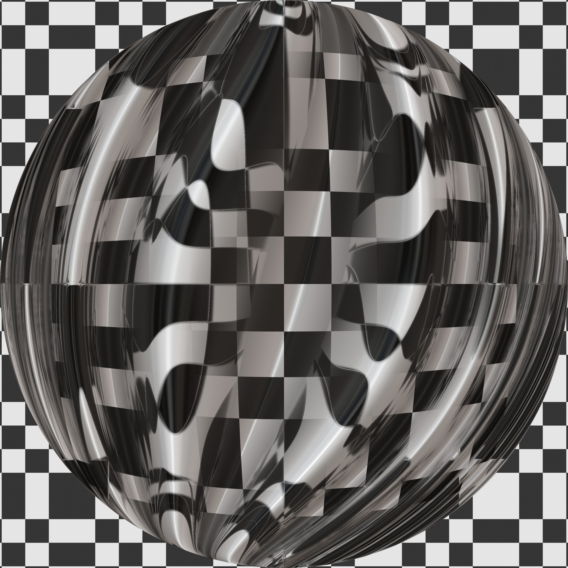 sphere checkered checkers free photo