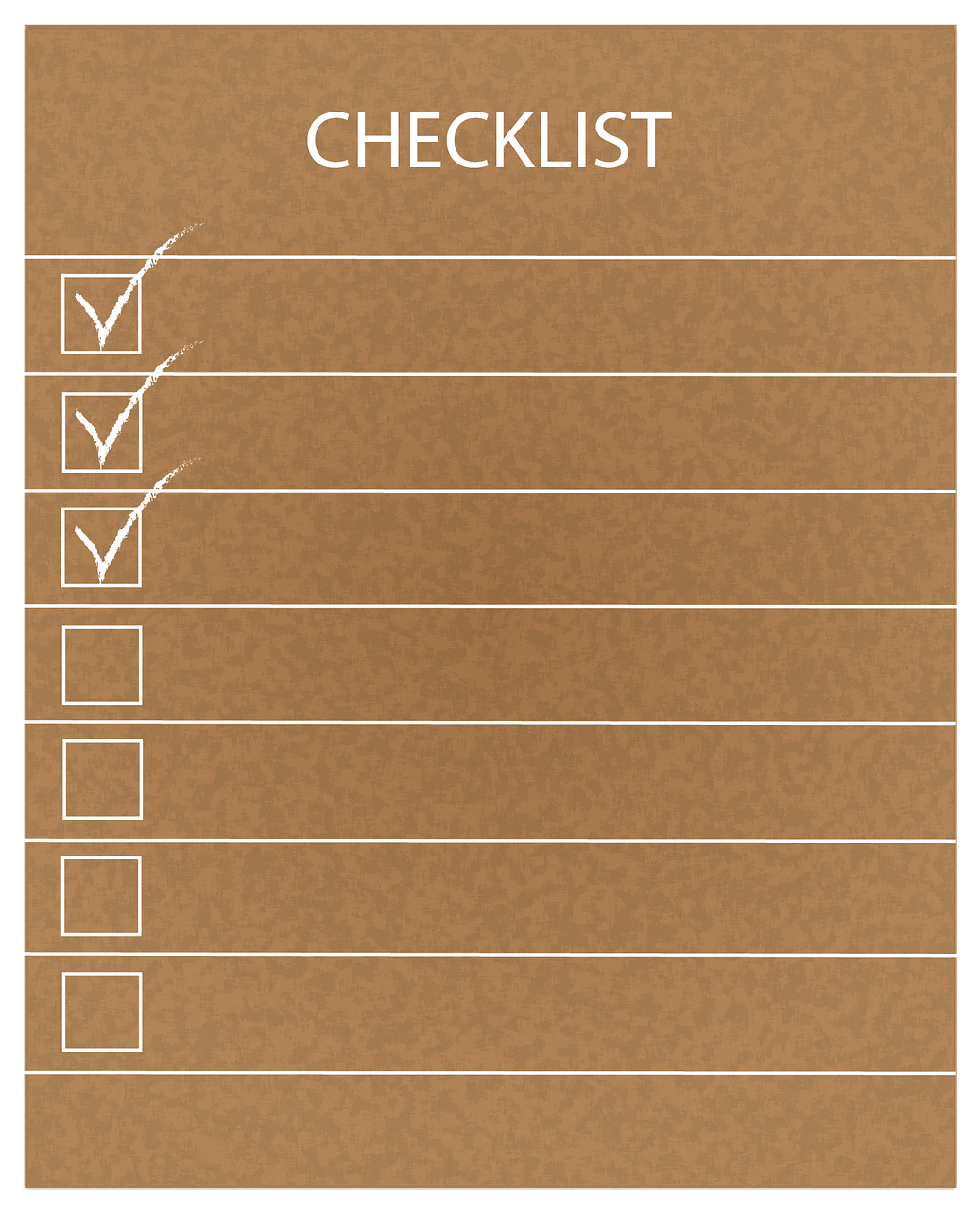 checklist list checkbox free photo