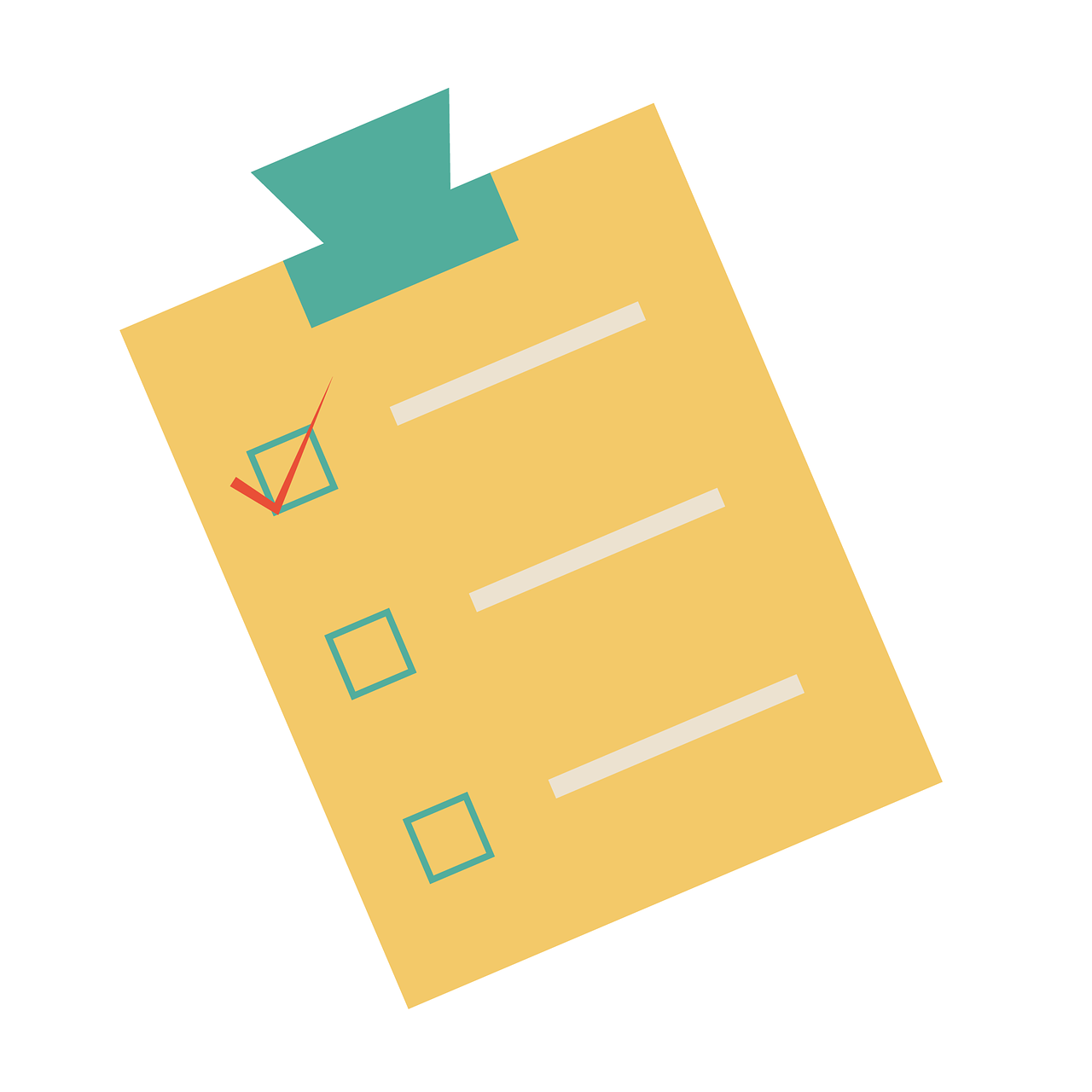 checklist planning clipboard free photo