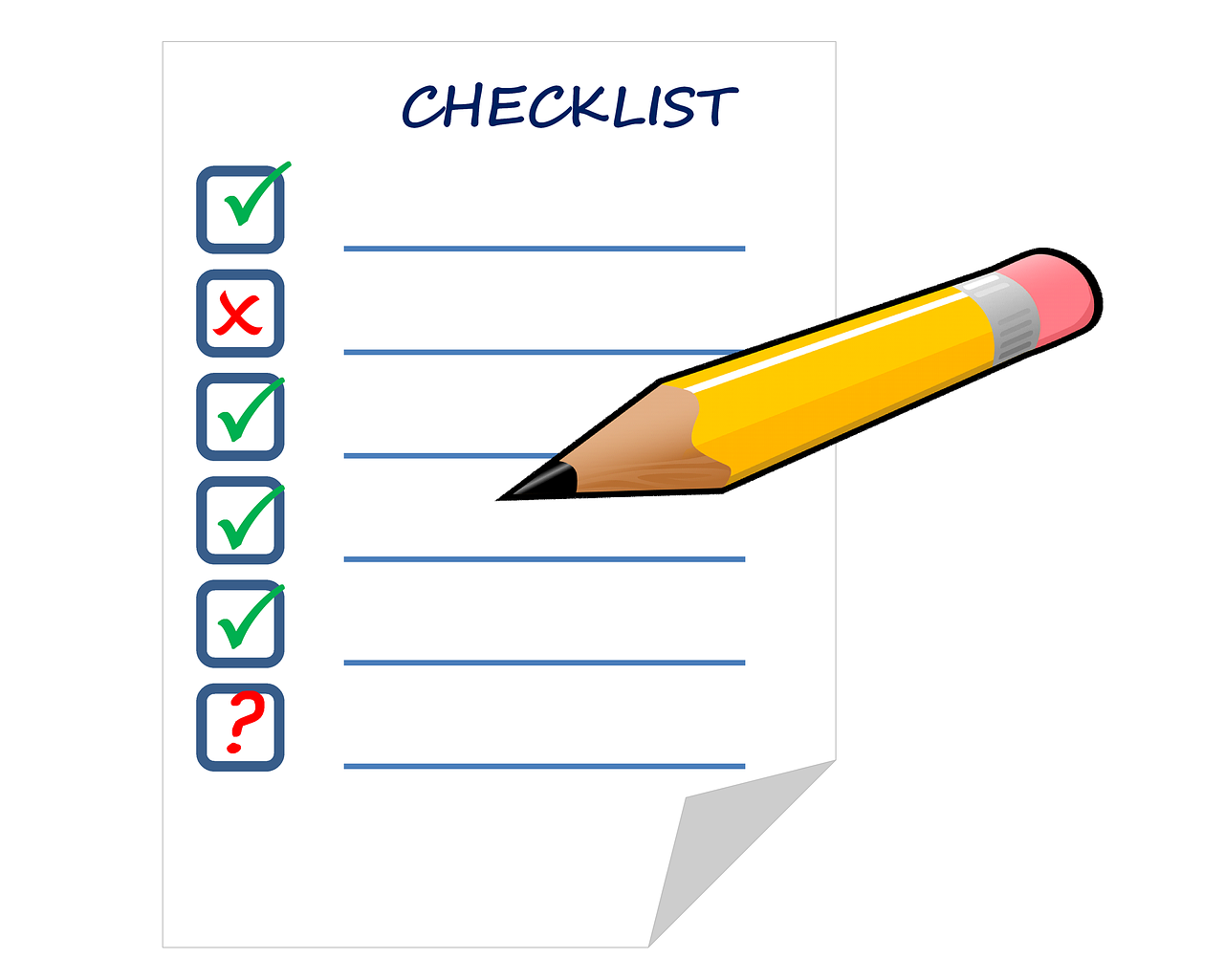 checklist list check free photo