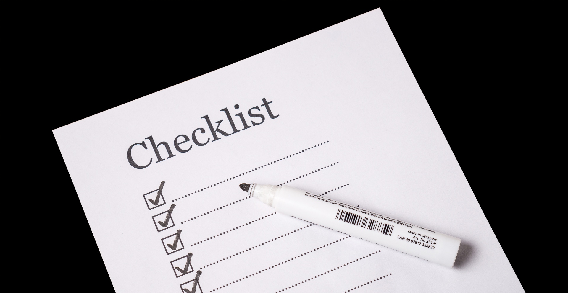 checklist list check free photo