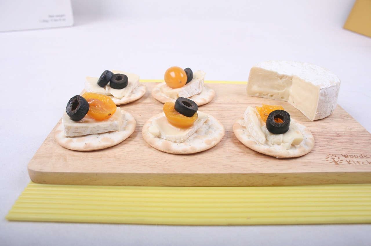 cheese canapés food free photo
