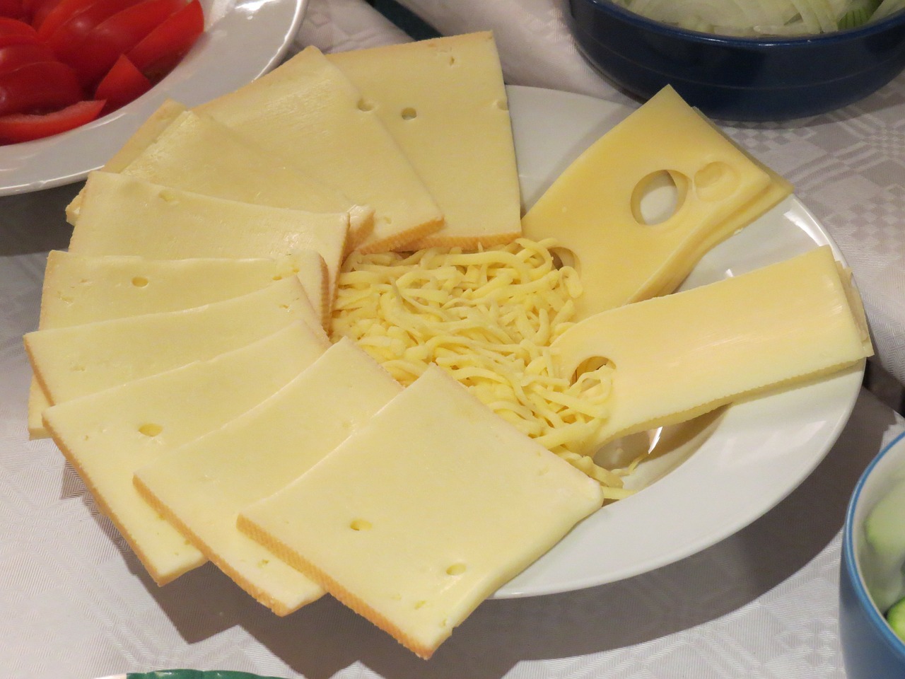 cheese grated discs free photo