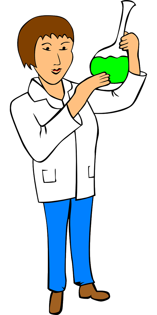 chemist scientist lab coat free photo