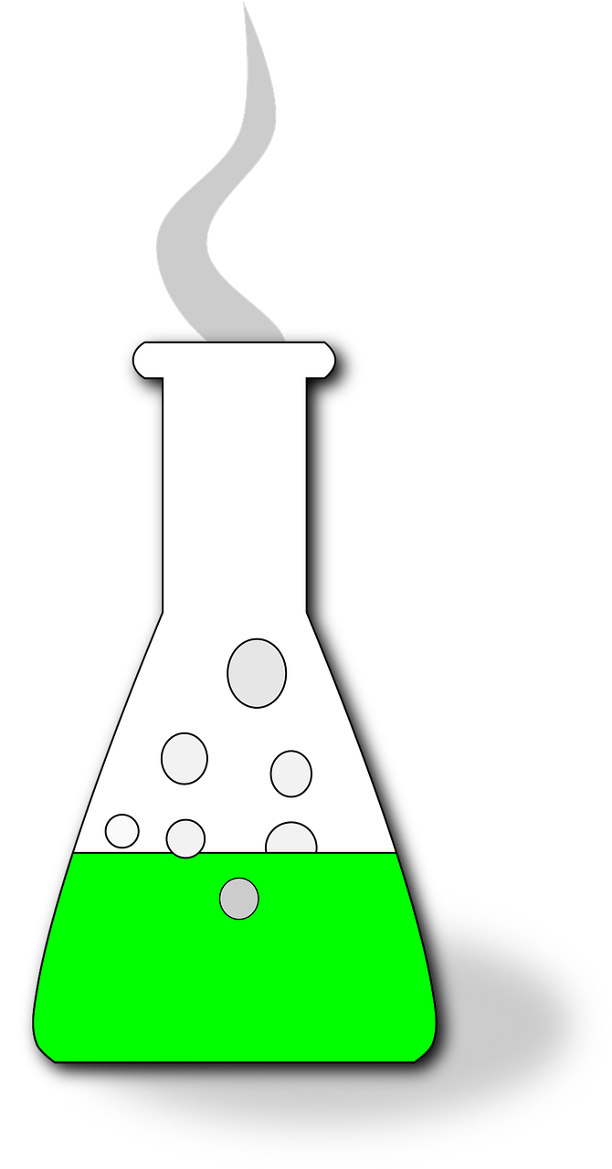 chemistry erlenmeyer flask free photo