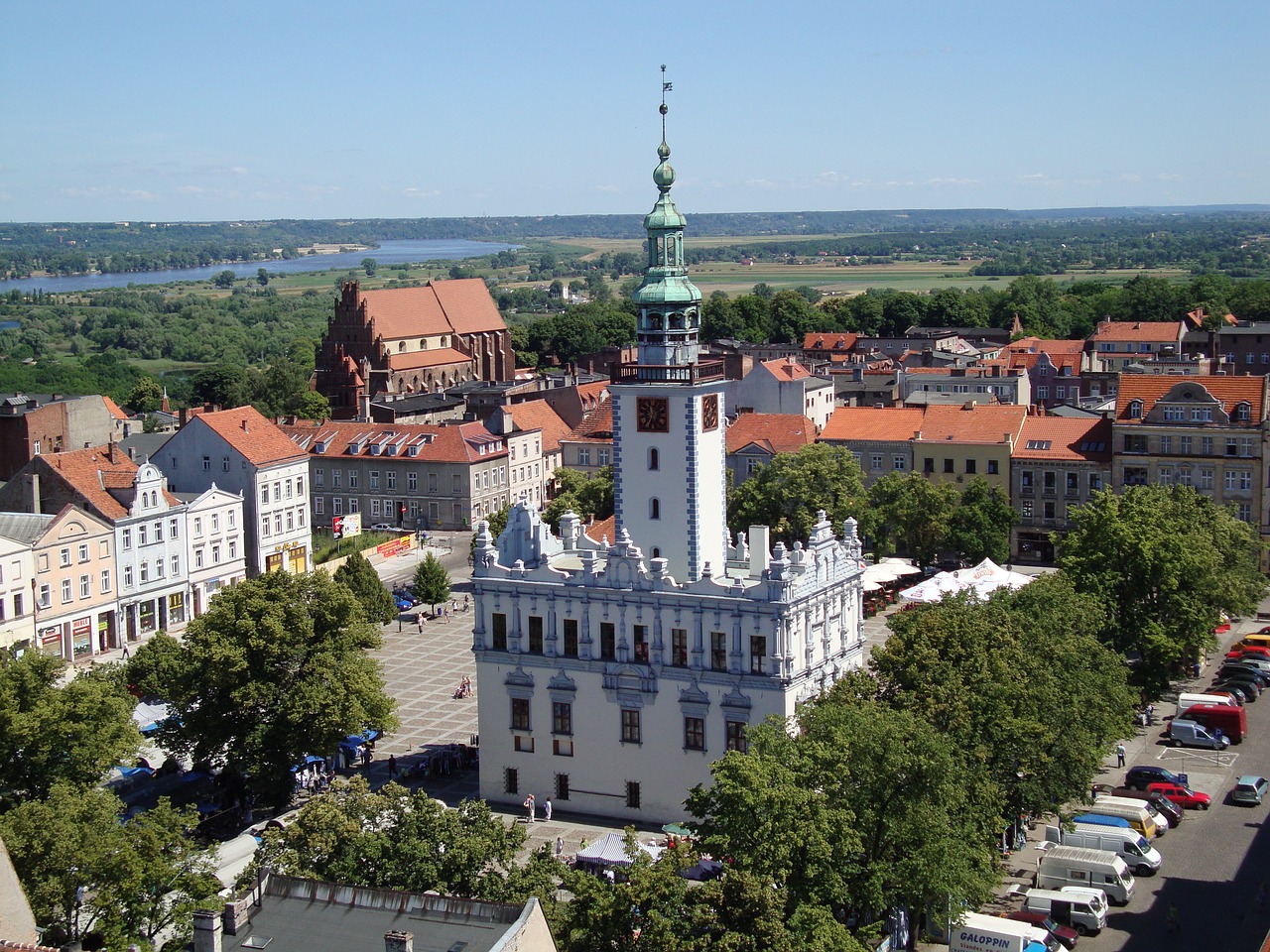 chełmno poland the town hall free photo