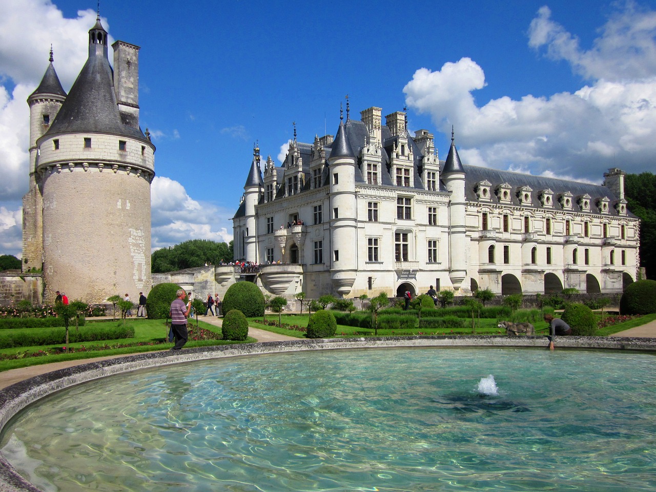 chenonceau loire chateau free photo