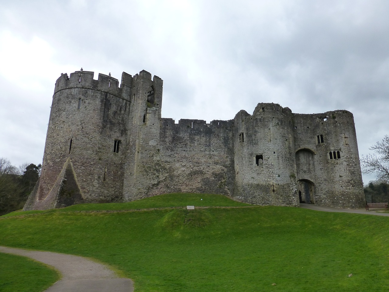 chepstow castle wales free photo