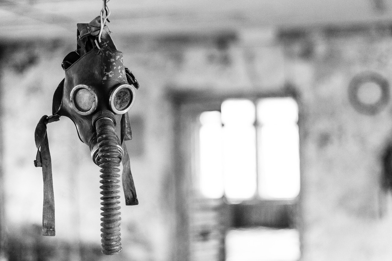 chernobyl  gasmask  pripyat free photo
