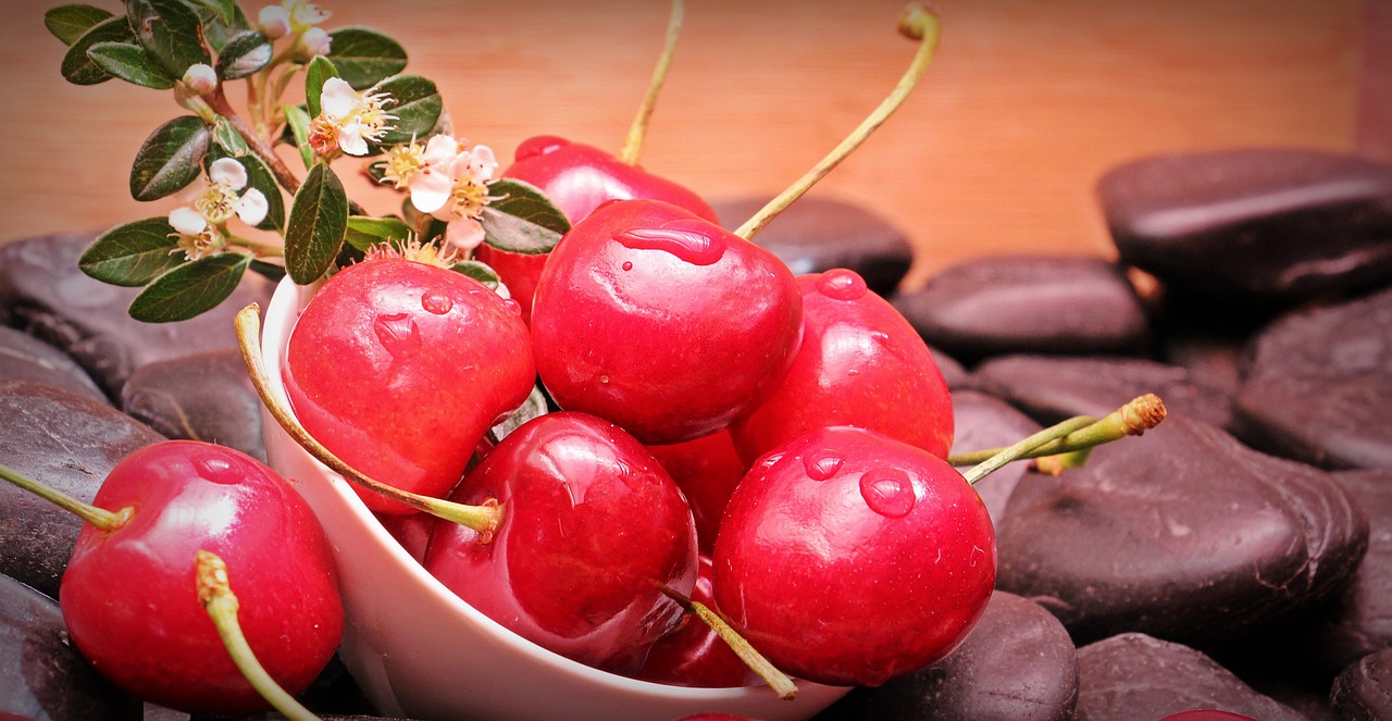 cherries fruits fruit free photo