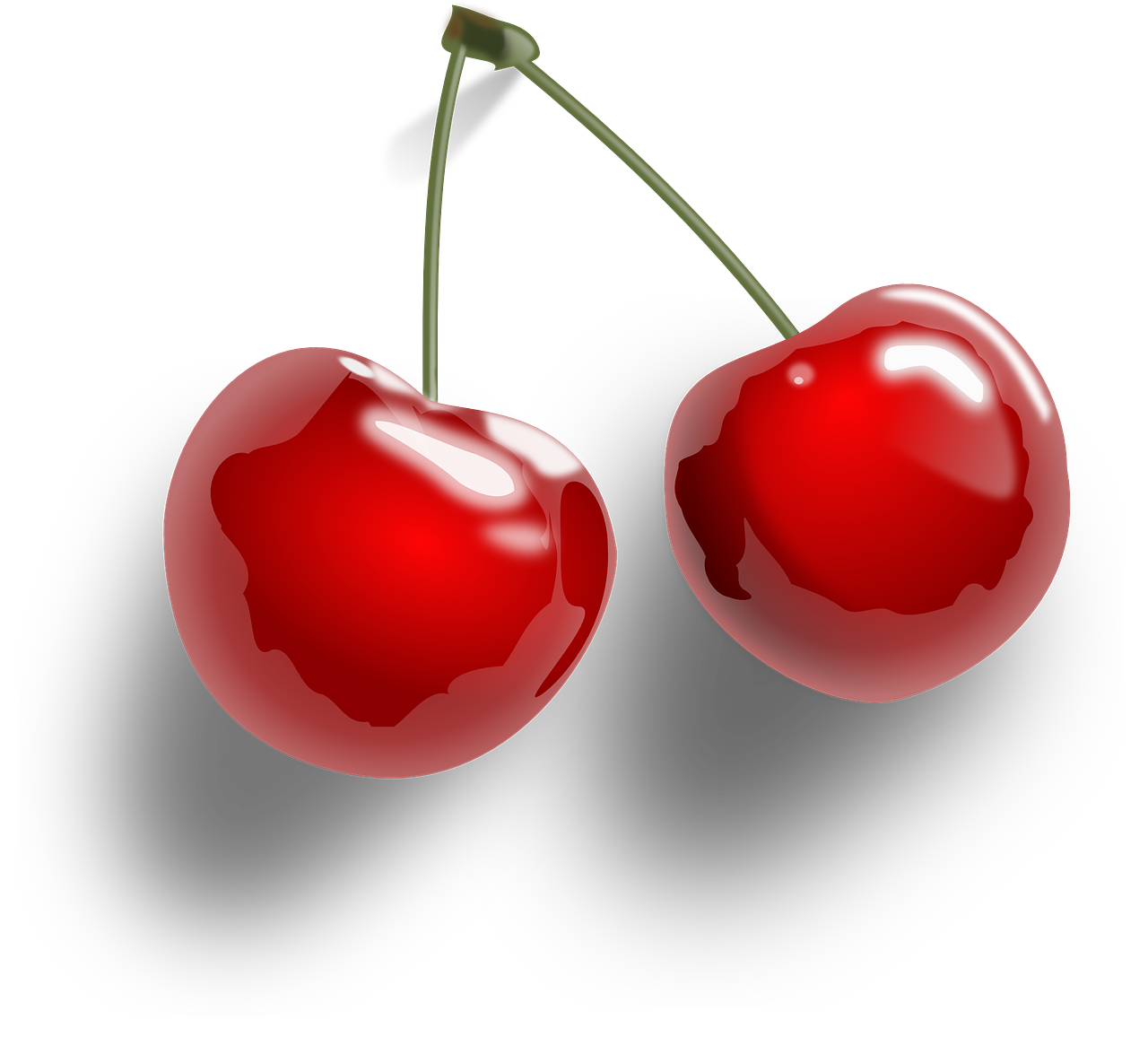 cherries fruit red free photo