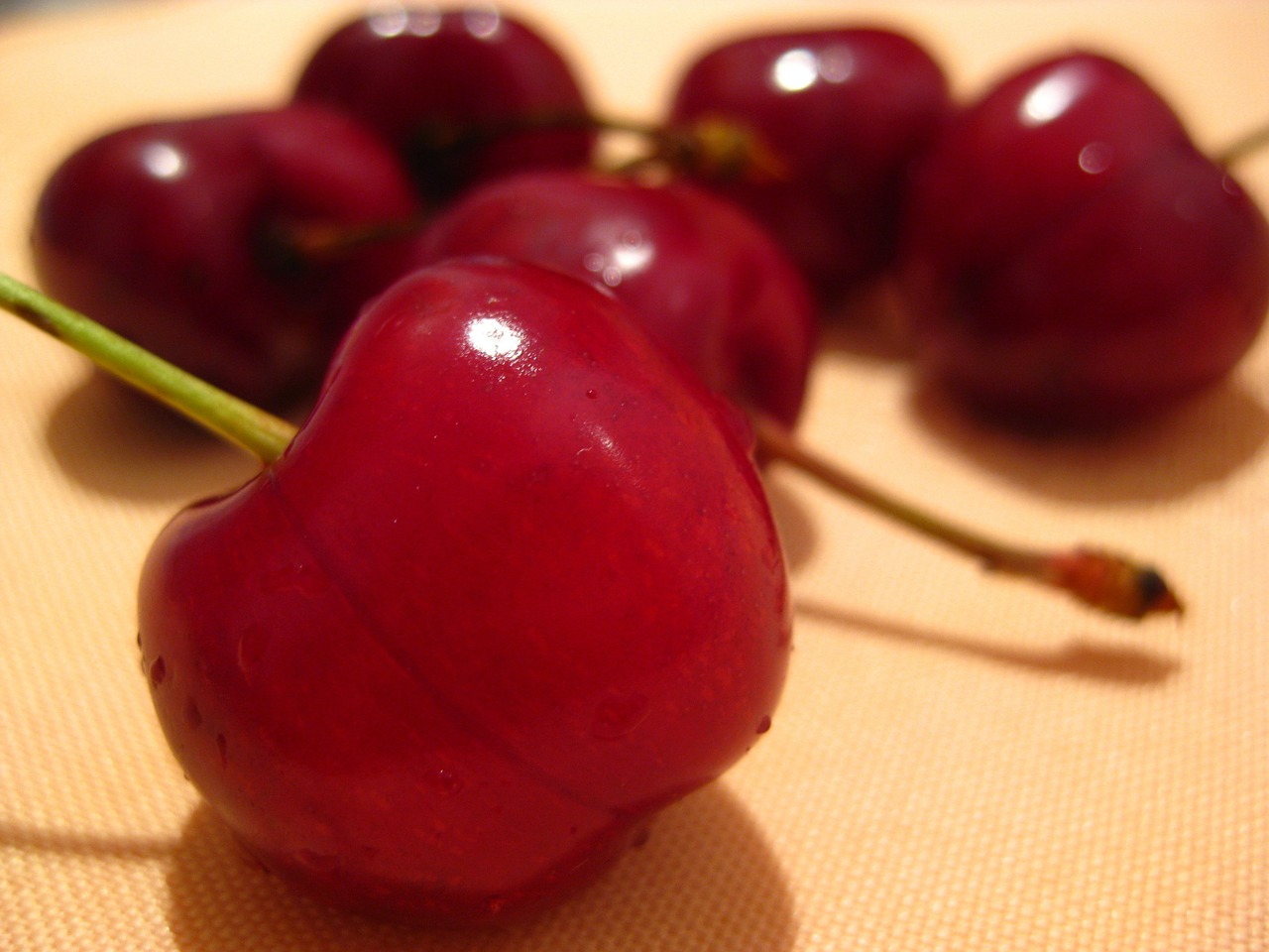 cherries ripe red free photo