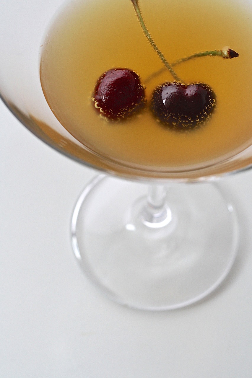 cherry drink martini free photo