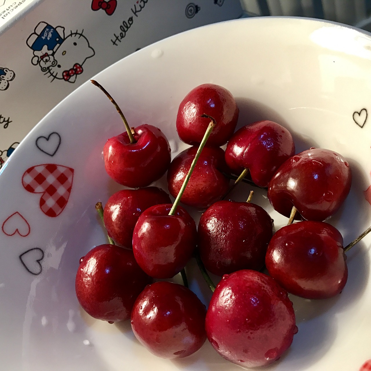 cherry love fruit free photo